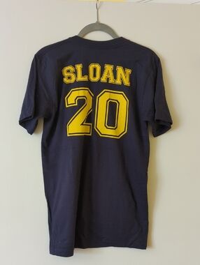 Sloan (Band) Navy and Yellow Number 20 Graphic Tee